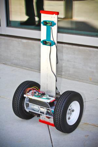 Illustration for article titled There's a Fire-Fighting Mini-Segway That Might Save Your Life Someday